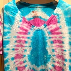 Tie-Dye Woman's Top - Size - Large